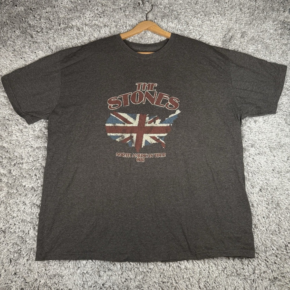 Bravado‎ T-shirt The Stones  Rolling Stones 1981 North American Tour Graphic XXL